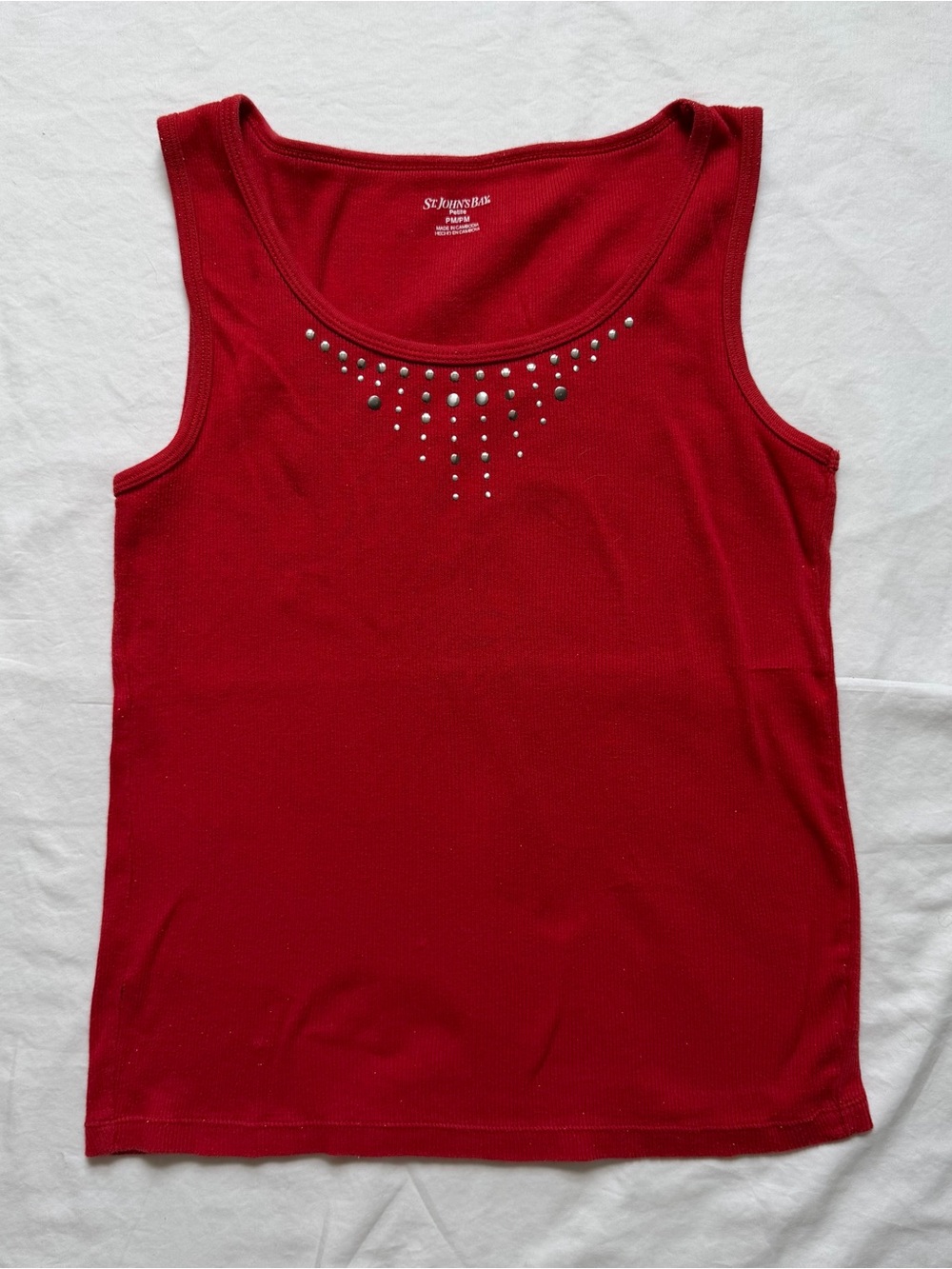 Vintage St. John’s Bay Studded Tank